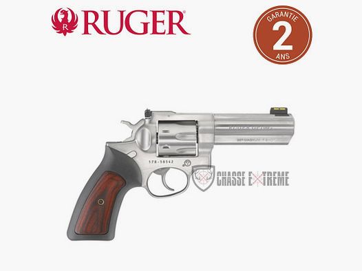Rewolwer RUGER GP100 Stal nierdzewna Regulowana szczerbina kal. 357 Mag