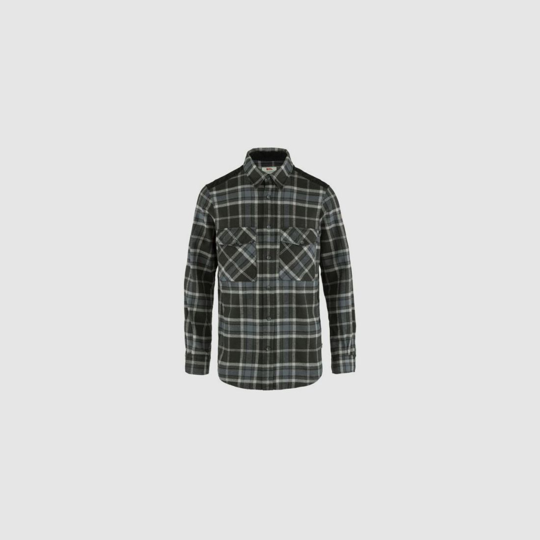 Fj?llr?ven Herren Hemd ?vikTwill Shirt Black-Fog M