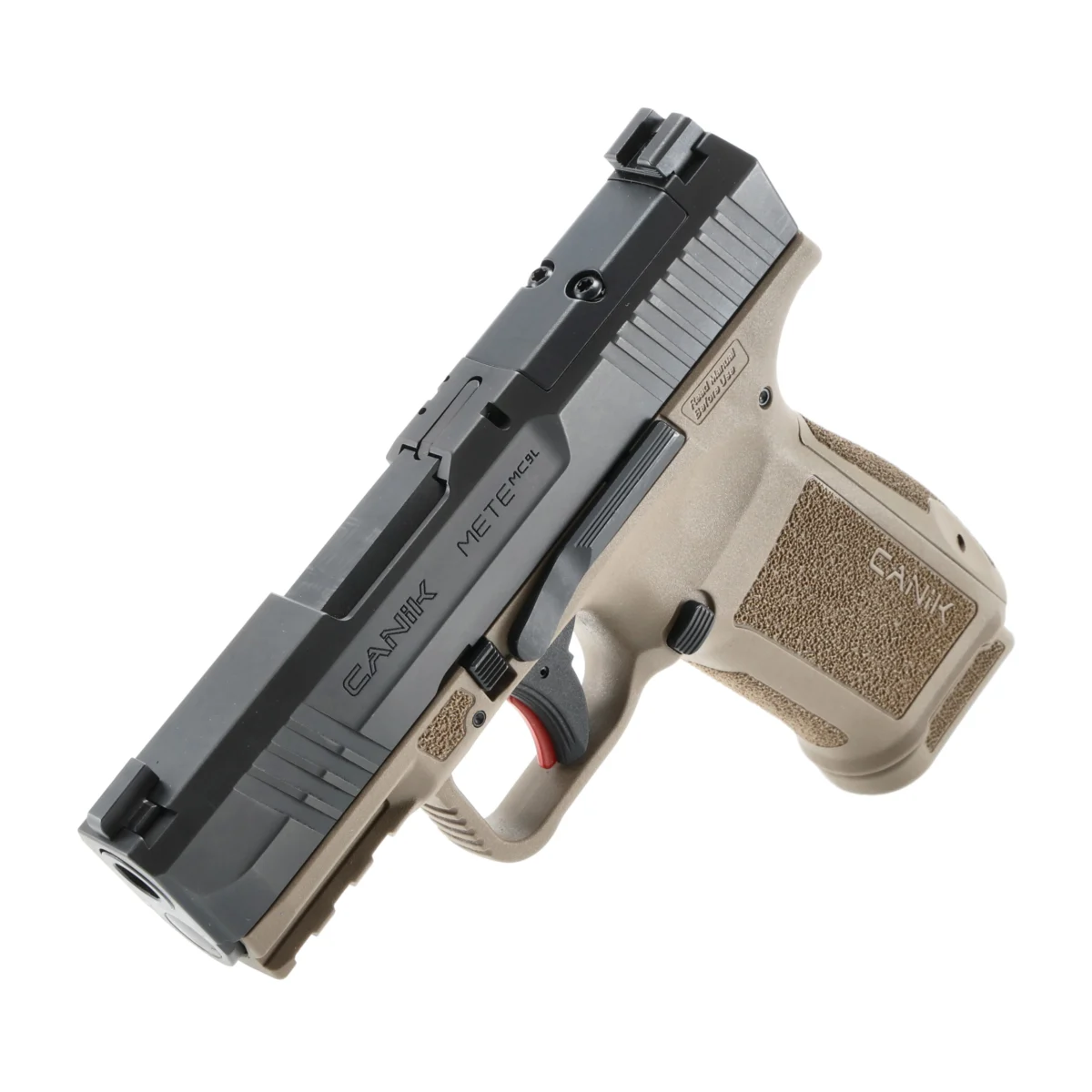 Canik METE MC9 L Pistole Kal. 9×19 schwarz/FDE Dual, Bild 3 von 3