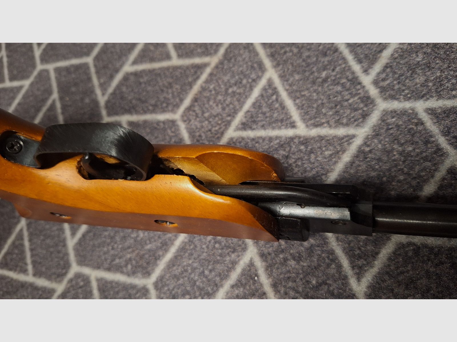 Persluchtpistool "TYTAN Model S2 Super Air Pistol" 5,5mm knikloop verzamelwapen NIEUW!