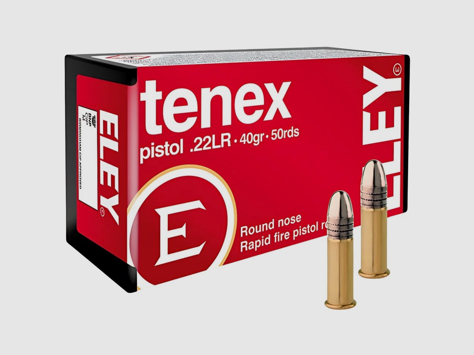 .22 LR Eley Tenex Pistol 40gr/2,59g, zdjęcie 1 z 3