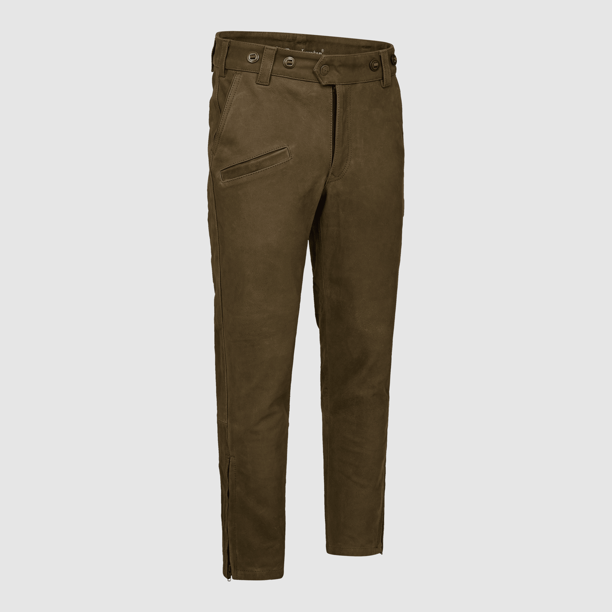 Deerhunter Strasbourg Leather Boot Hose Herren Chocolate - 60