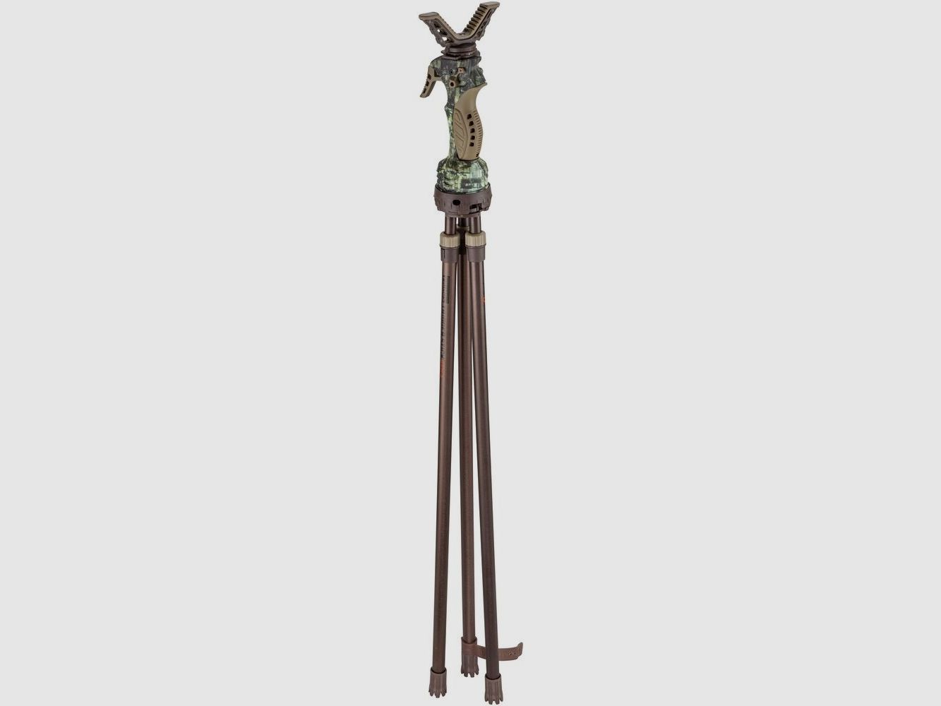 Primos Zielstock Trigger Sticks® Gen. 3 - Tall Tripod Farbe Dark Earth Design, Bild 1 von 5