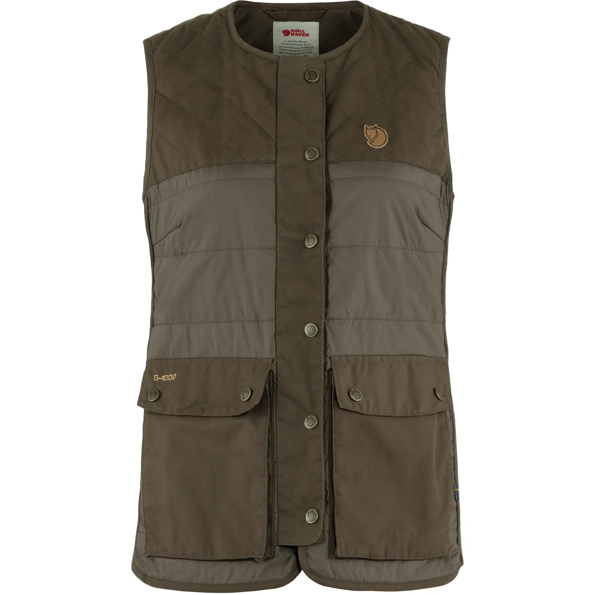 Fjällräven Damenweste Forest Wool Padded