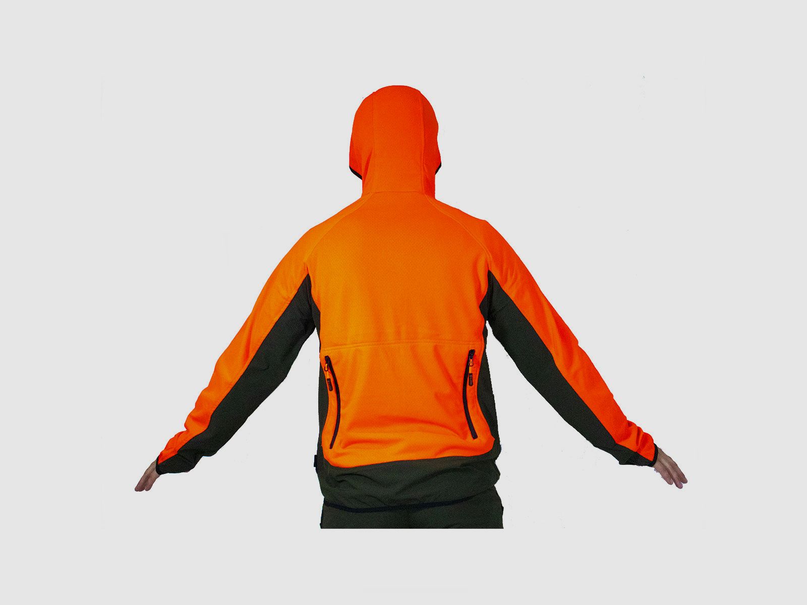 BLATEX – HYBRIDJACKE ELAST GRÜN/ORANGE, Bild 4 von 4