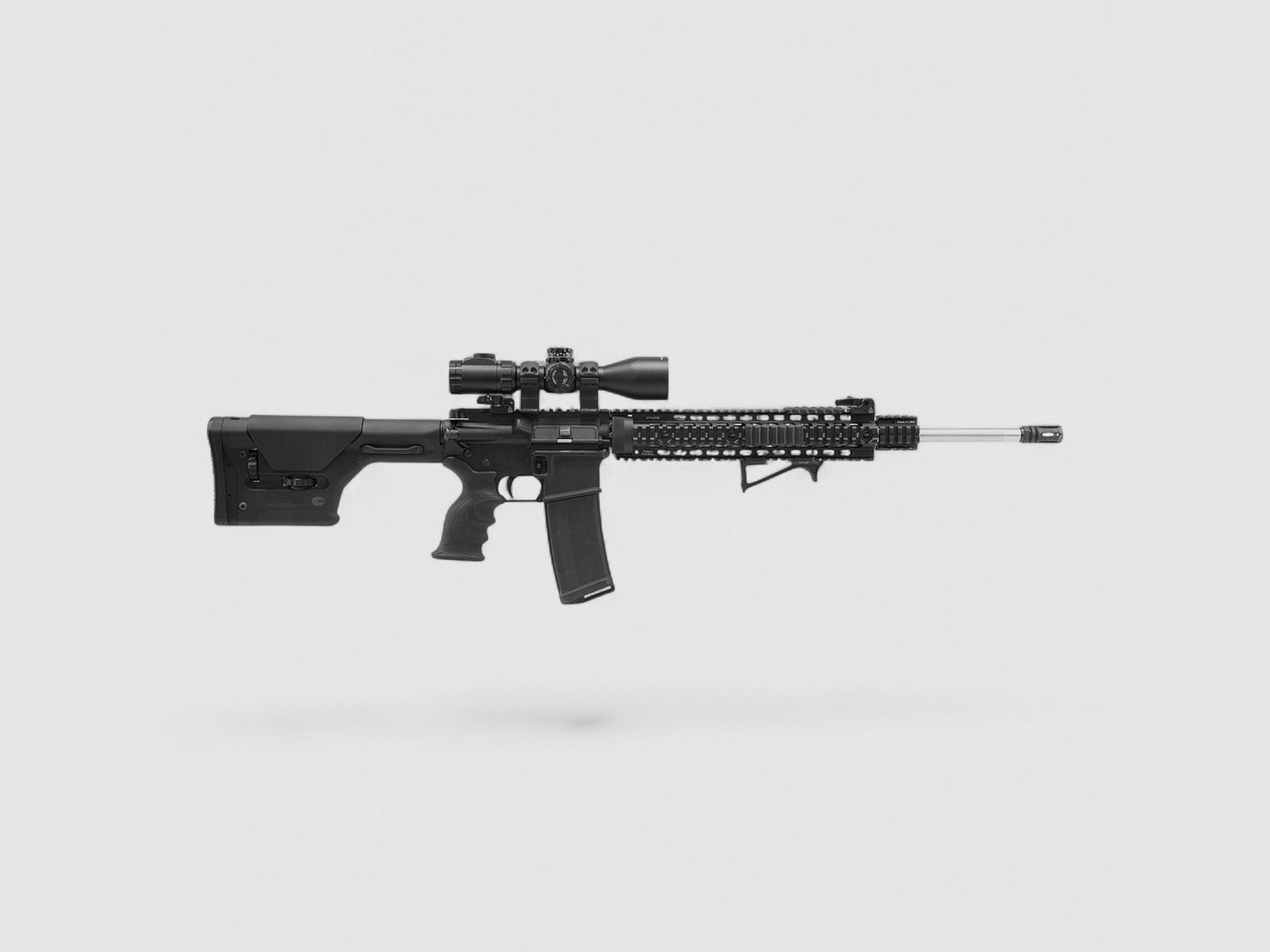 UTG Ultra Slim Angled Foregrip, image 3 of 8