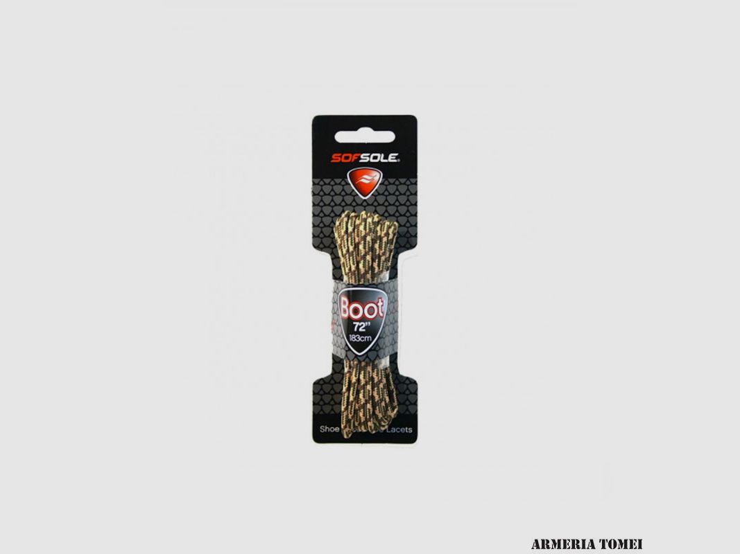 SOF SOLE – OUTDOOR-Schnürsenkel Militär-Tan-Camo 183 cm