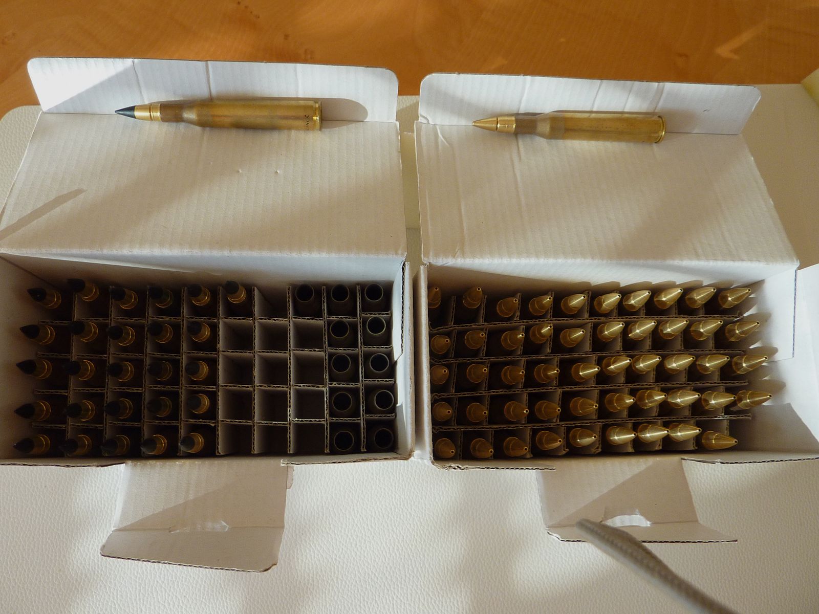 Lutz Möller Original Munition Kal.: .270 Win, 50 Patronen mit Geschoss 6805, 27 mit Geschoss 6863