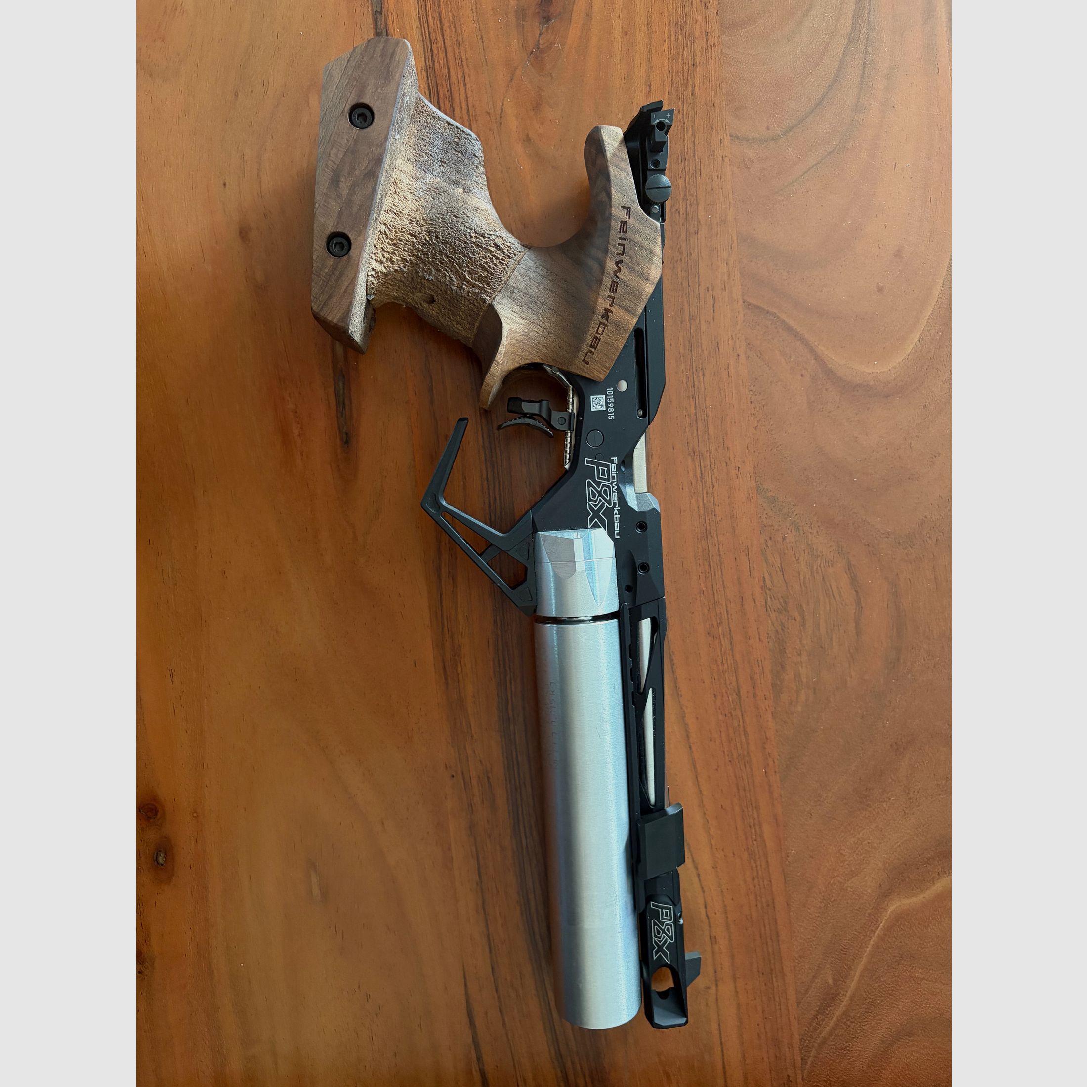 Pistola ad aria compressa Feinwerkbau P8x corta, 01/2025 come nuova