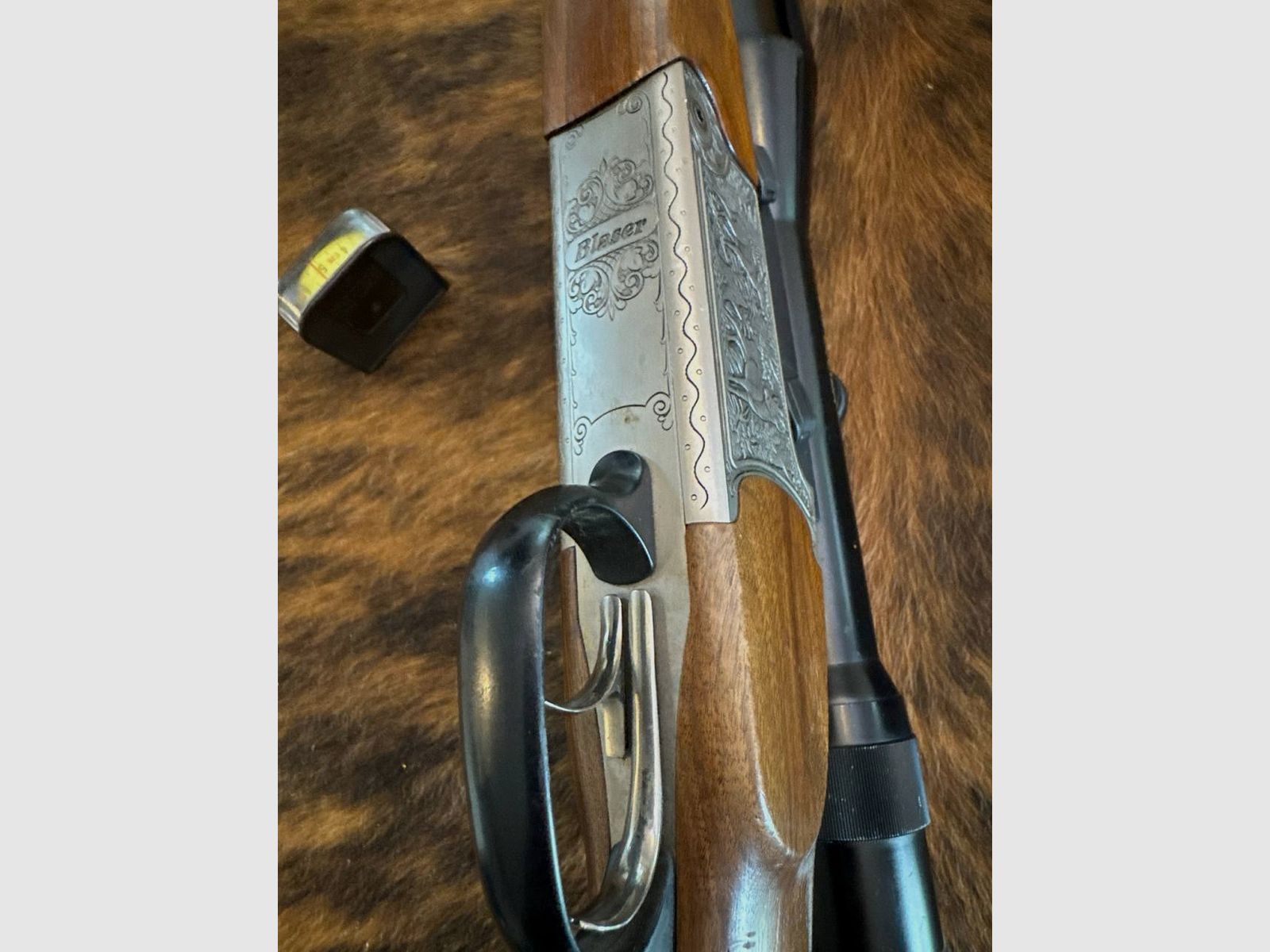 Blaser Bockbüchsflinte BBF 95, 5,6x50R Magnum + 16/70 con telescopio Docter 2,5-10x48 M