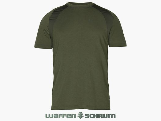 Pinewood T-Shirt AirVent Finnveden Moss Green