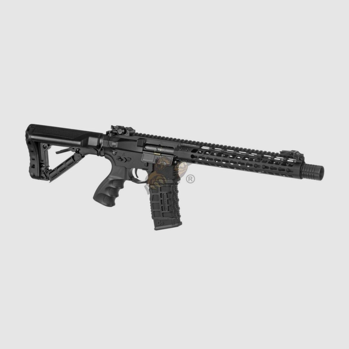 G&G GC16 Wild Hog 12" mit ETU in Schwarz Airsoft S-AEG frei ab 18