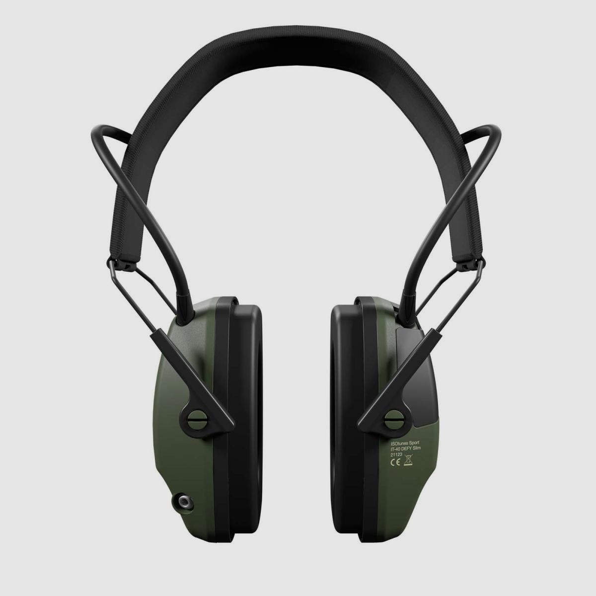 ISOTUNES Sport Defy Slim Basic Gehörschutz / Grün