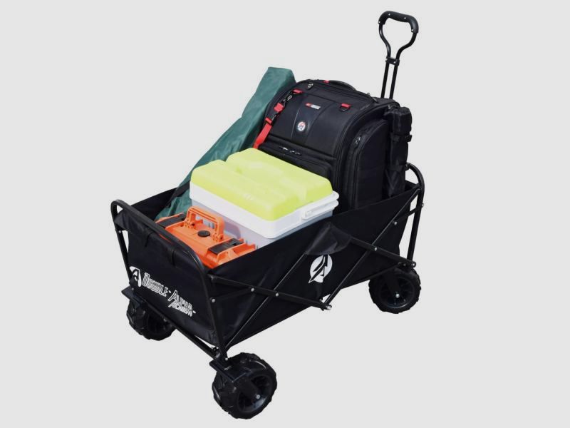 DOUBLE ALPHA Schießsportzubehör All-Terrain Range Cart schwarz