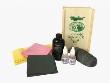 Napier Stock Care Set in Wooden Box