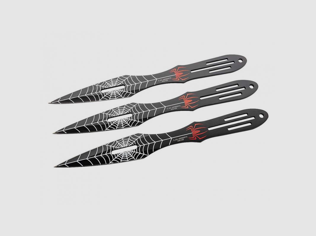 KNIFE THROWING KNIFE SET SPIDER 3 PCS HERBERTZ, image 1 of 2