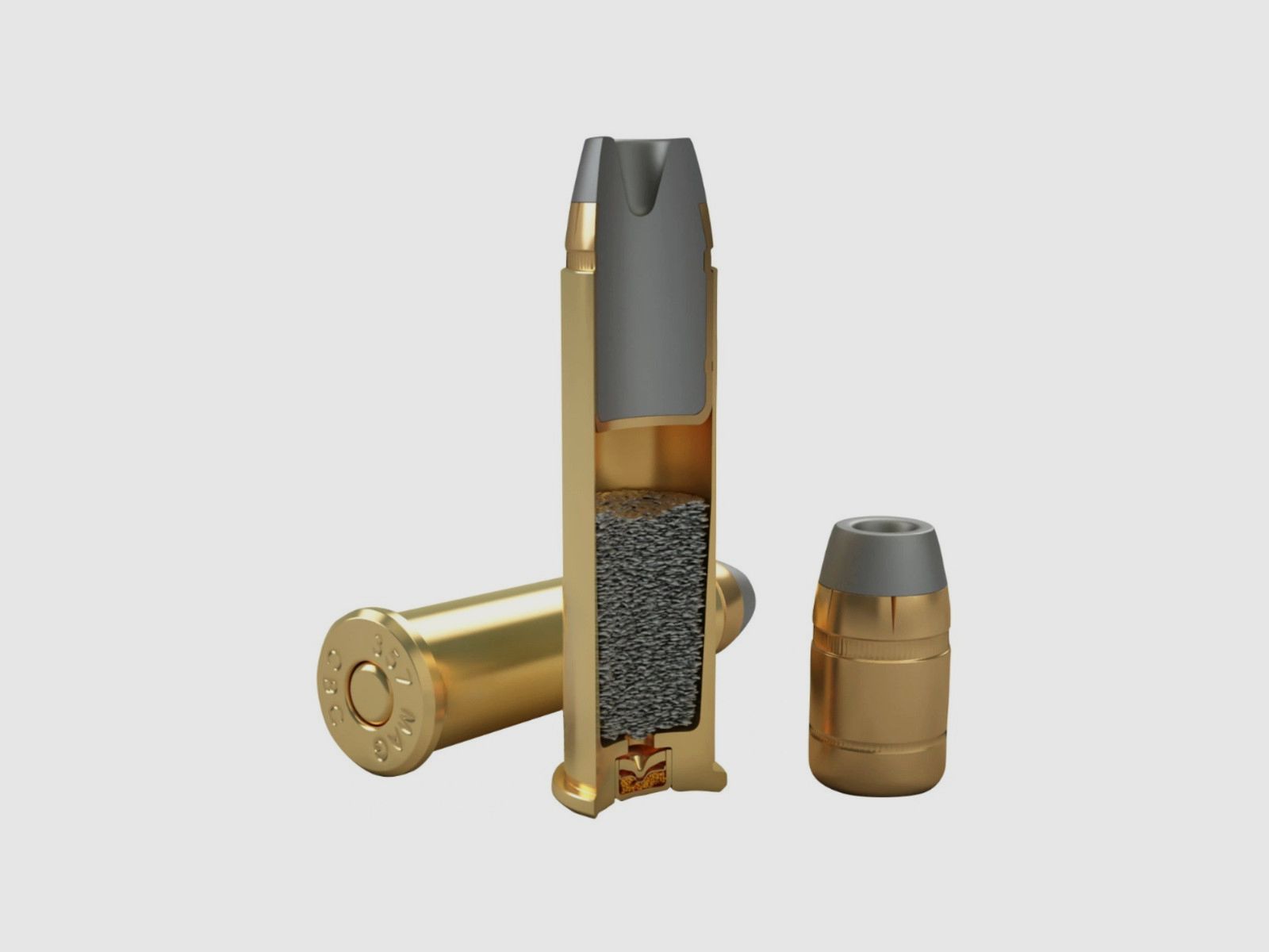 .357 Magnum Magtech SJHP 158gr/10,2g (357B), zdjęcie 3 z 3