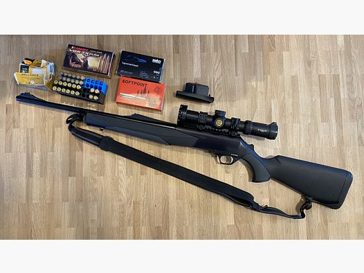 Browning BAR MK3 in .308 mit Munition und Optik