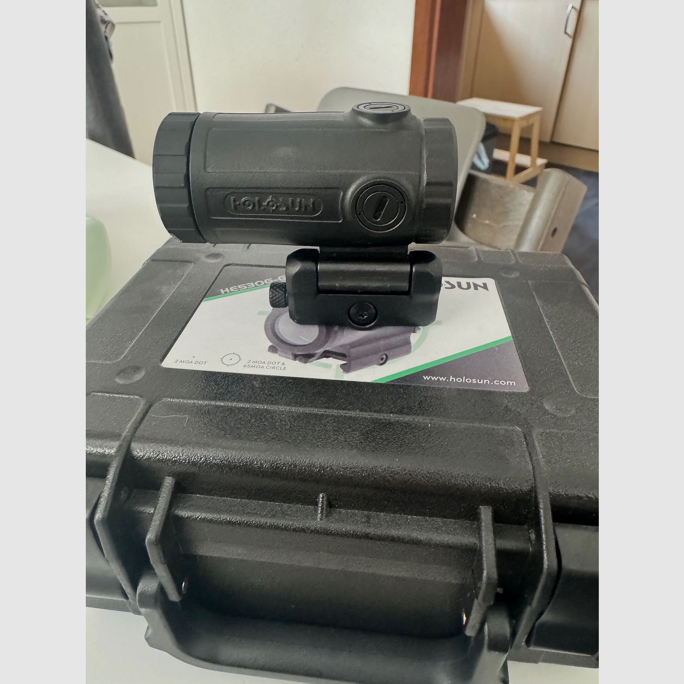 Holosun Magnifier HM3X-TITAN, 3 fach Vergrößerung, schwarz, Picat... - 77001818