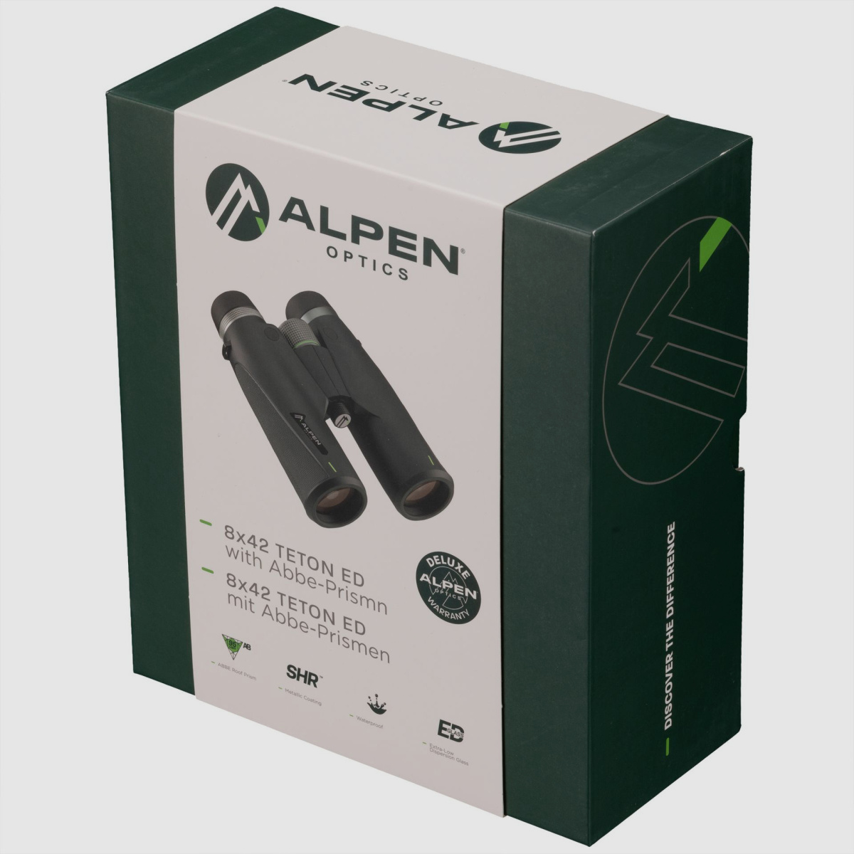 ALPEN OPTICS Teton 8x42 Fernglas mit Abbe Prismen