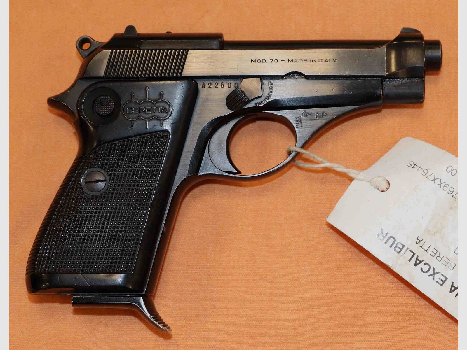 Pistolet Beretta Model 70 Kaliber 7.65, zdjęcie 3 z 5