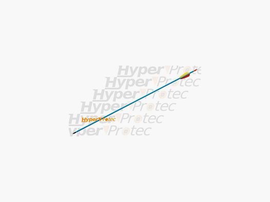 Flèche en aluminium bleue pour tir à l arc 30 pouces - 76cm