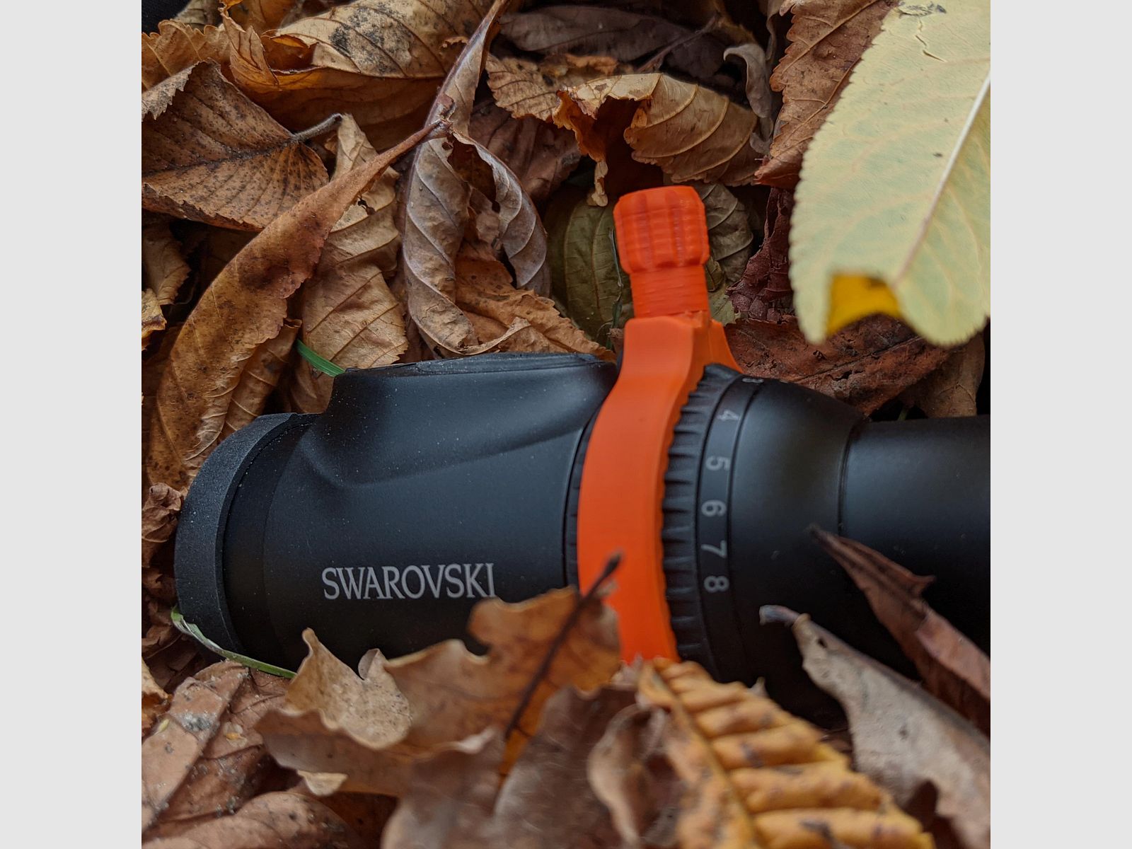 Para Swarovski Z8i: Palanca de ajuste rápido para la configuración de aumento