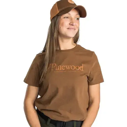 T-Shirt Pinewood Outdoor Life Damen Nougat, Bild 6 von 6