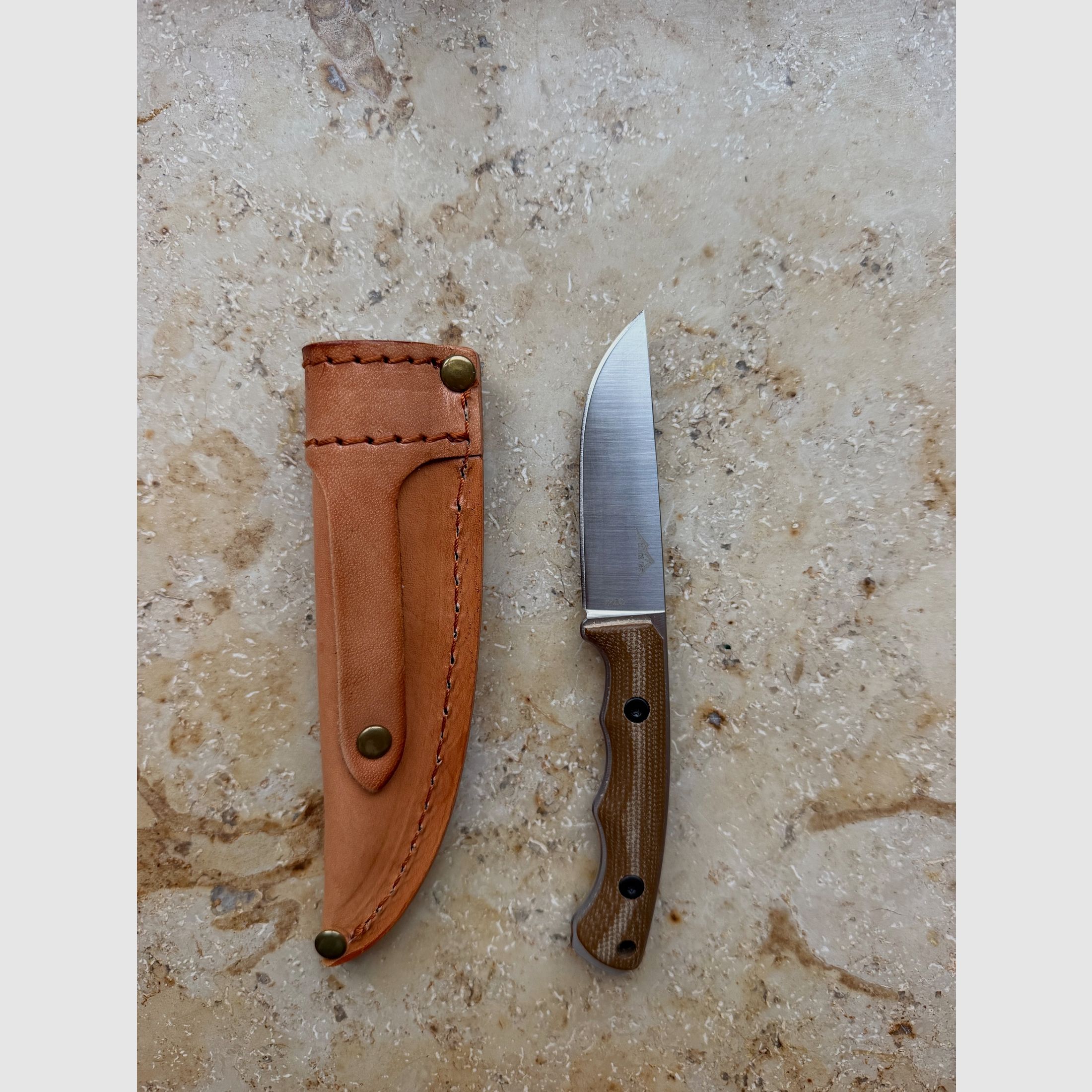 BORNI - EDC - ACERO 440 C & MICARTA FINO - Cuchillo de exterior, imagen 3 de 3