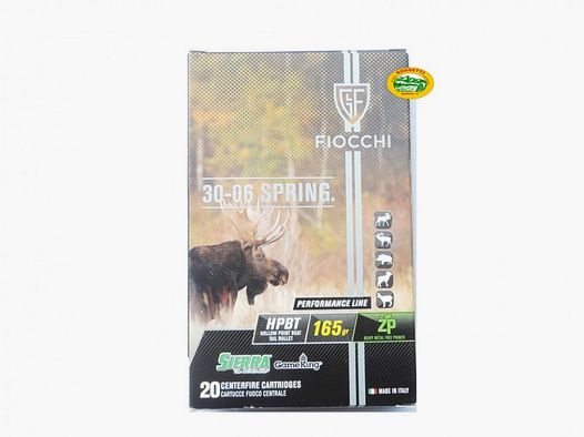 FIOCCHI Munition Kal.30-06 Geschoss HPBT 165 gr.