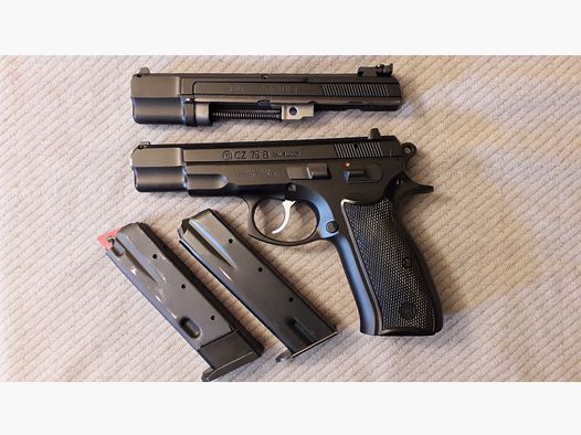 SL-Pistole CZ 75+WS **NEUWERTIG**