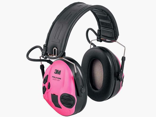 3M Peltor Gehörschutz 3M SportTac grün/pink