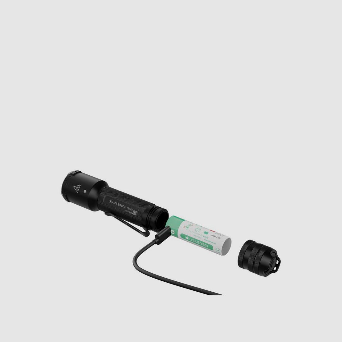 Ledlenser Taschenlampe TAC6R ,schwarz, Bild 6 von 8