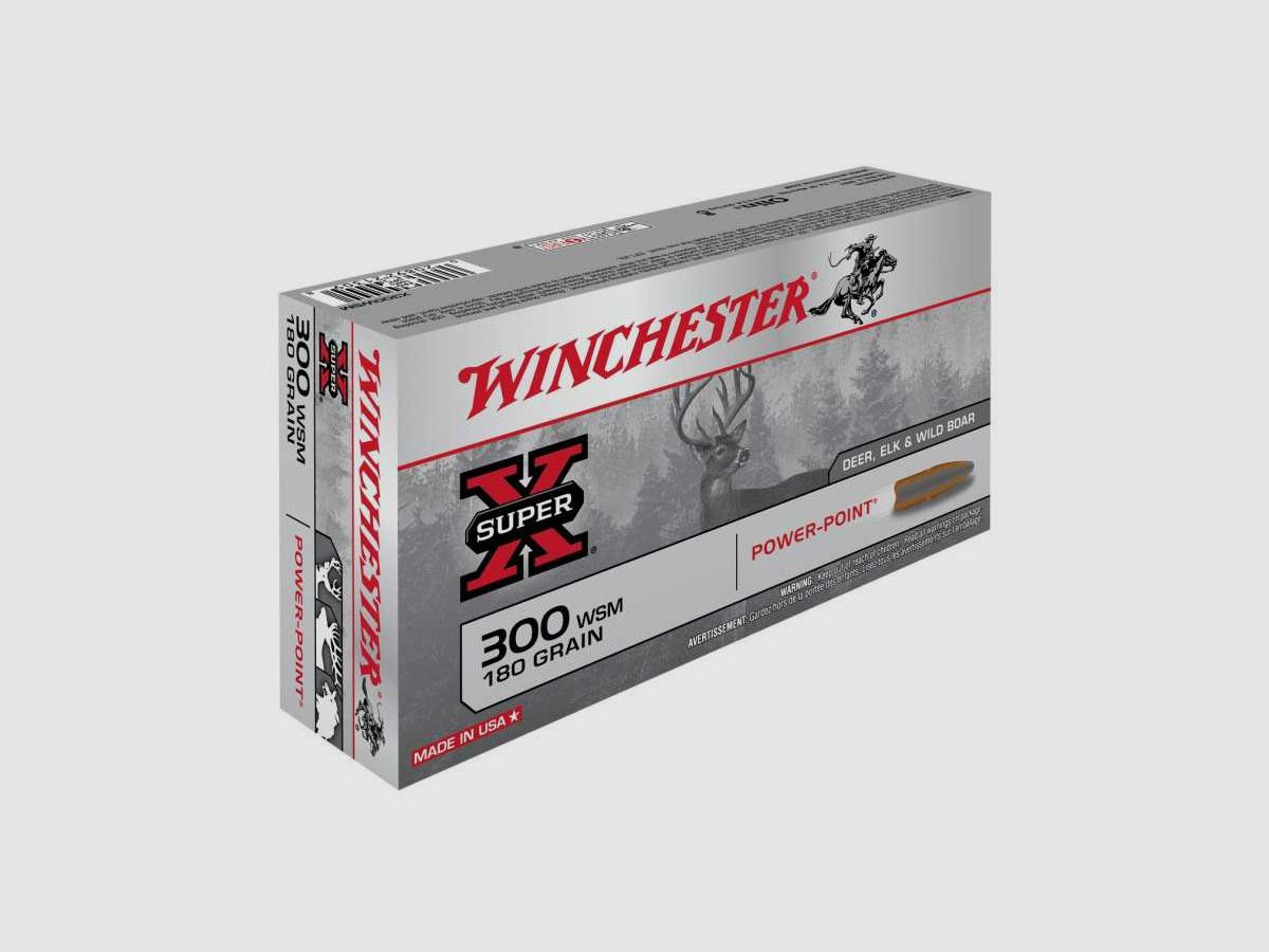 Patrony 300WSM SUPER X POWER POINT 180GR X20