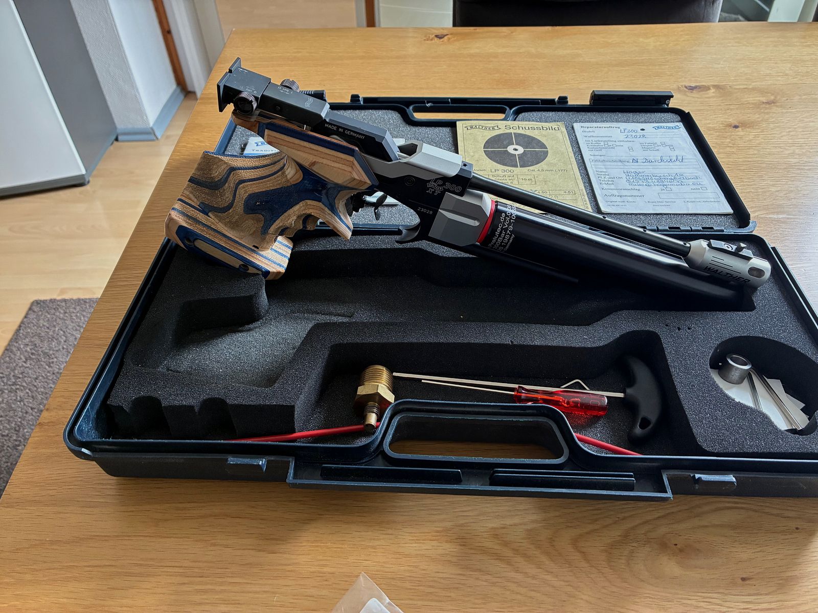 Walther LP300 XT air pistol