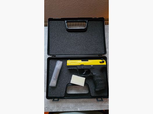 Walther P22Q Team Edition Gelb/Schwarz 9mm PAK