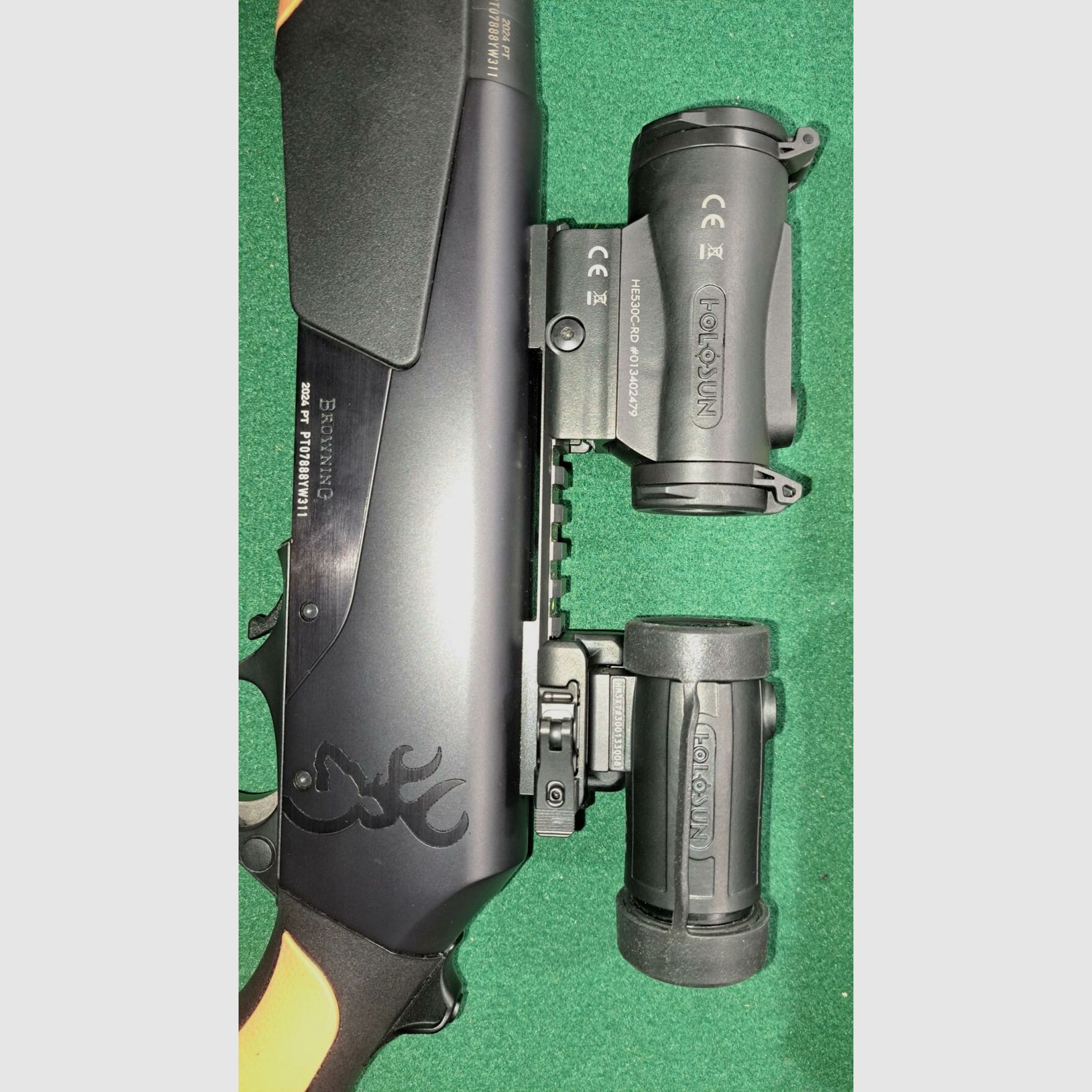 HOLOSUN Punto Rojo Elite HE530G-RD incluido Picatinny - Montaje de Liberación Rápida