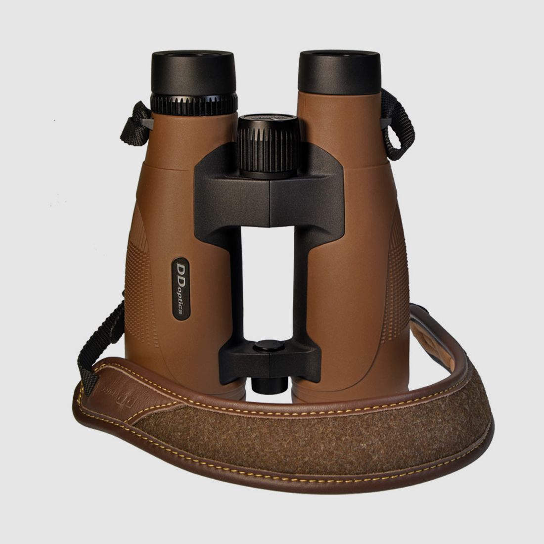 DDoptics Fernglas | Pirschler 8x56 | Gen3 | braun | Loden-Leder