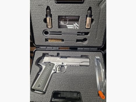 Messerschmitt ME 1911 9mm Luger Silber