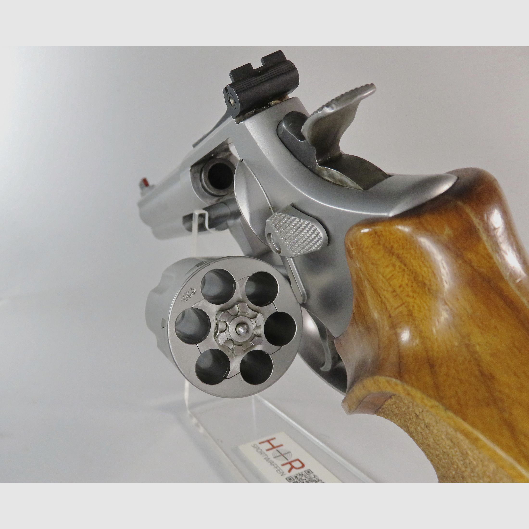 Revolver Smith & Wesson Mod 686-5 Target Champion | .357 Mag. | 6 Zoll | Nill-Griff | Top-Zustand