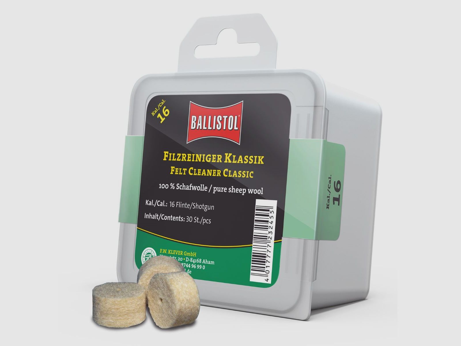 Ballistol Pulitore per feltro Classico / 30 pz.