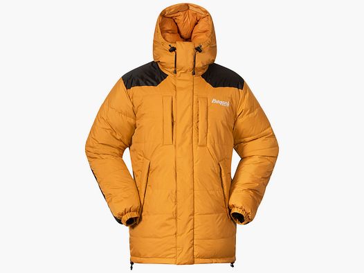 Bergans Expedition Down Parka Unisex Arctic Ocean Yellow/Black S