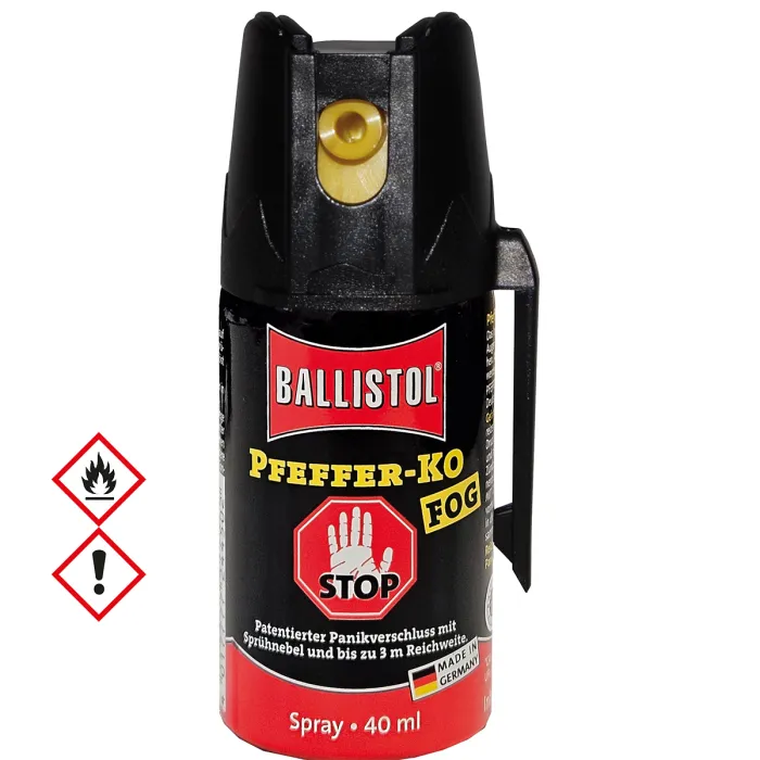 Pfeffer Abwehrspray Klever K.O. FOG (Sprühnebel) 40 ml, Bild 1 von 3