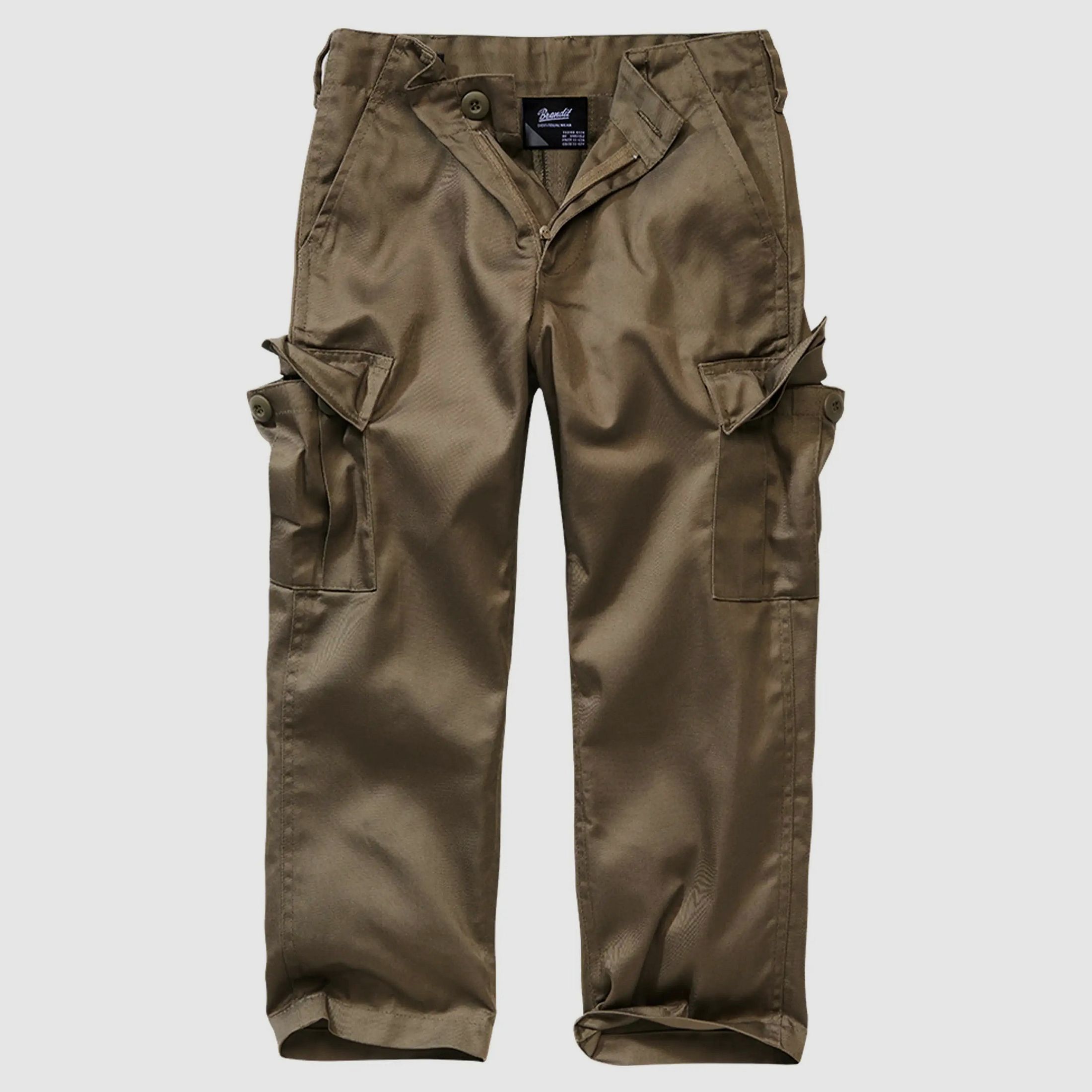Brandit Pantaloni per Bambini Kids US Ranger Pants - Oliva / 122/128