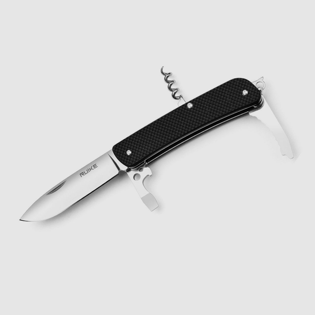 Coltello a serramanico L21-B Nero
