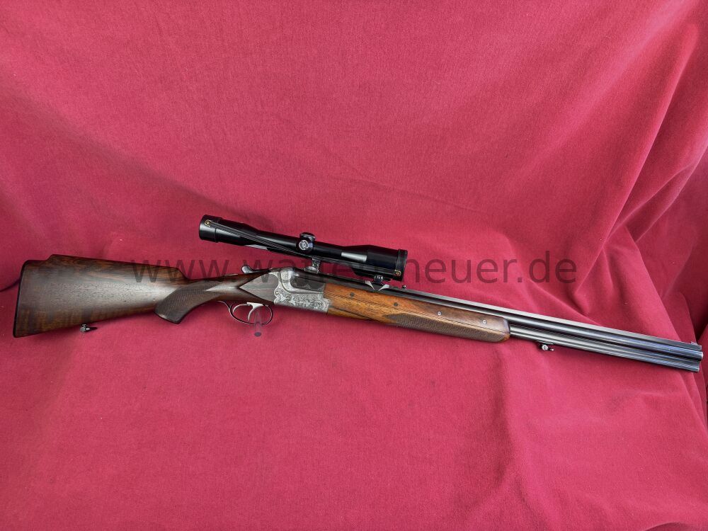 Merkel double-barreled shotgun