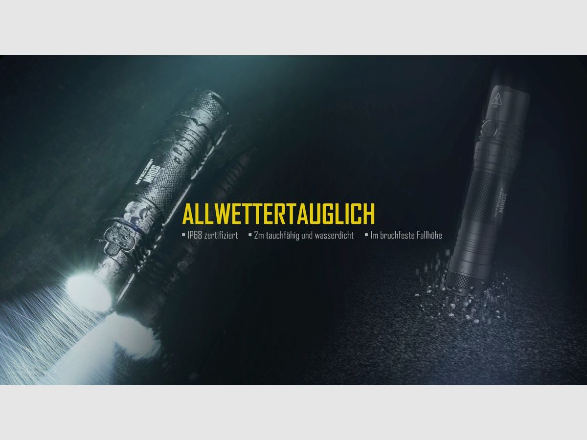 Nitecore MH10S Taschenlampe 1800 Lumen