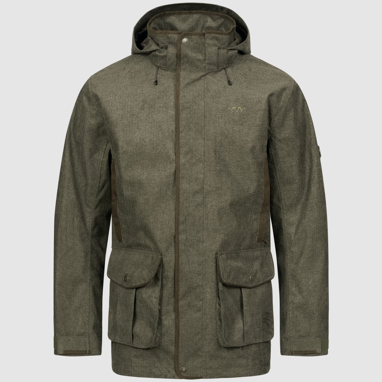 Blaser Herren VINTAGE Wing Jacke oliv-melange / schwarz