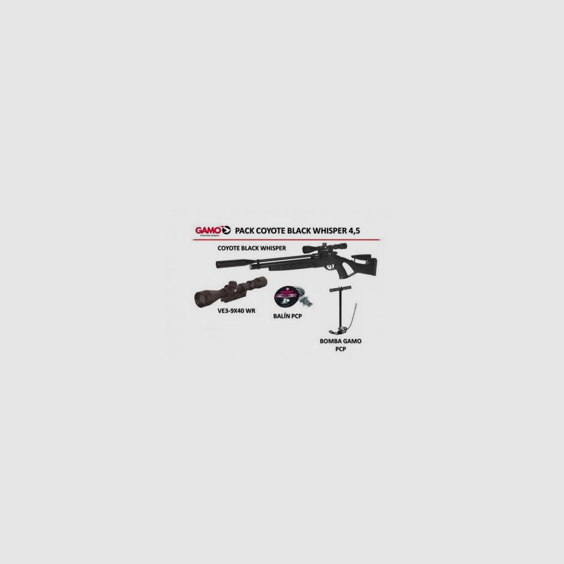 Pack Gamo Coyote Black Whisper, zdjęcie 1 z 2