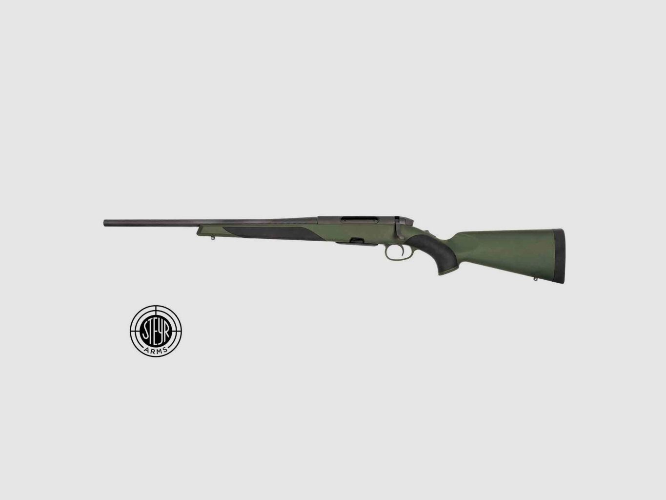 STEYR MANNLICHER SM12 SX Halbschaft Links mit Gewinde